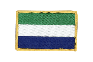 Aufnäher mit Sierra Leone Flagge