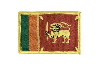 Sri Lanka Aufnäher 6 x 8 cm