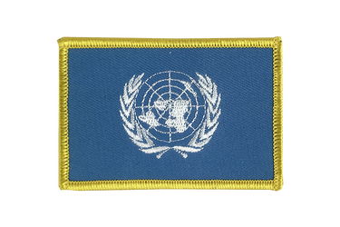 Aufnäher mit UNO Flagge