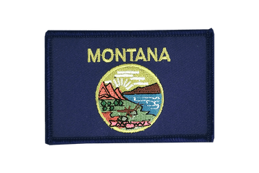 Aufnäher mit Montana Flagge