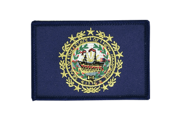 Aufnäher mit New Hampshire Flagge
