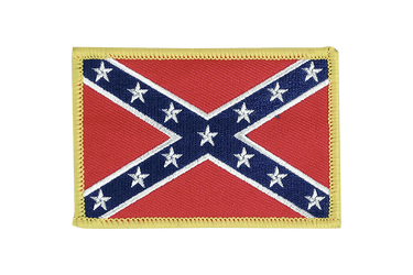 Confédéré USA Sudiste Écusson 6 x 8 cm