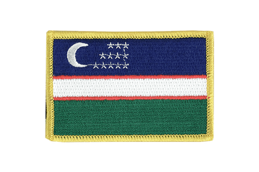 Aufnäher mit Usbekistan Flagge