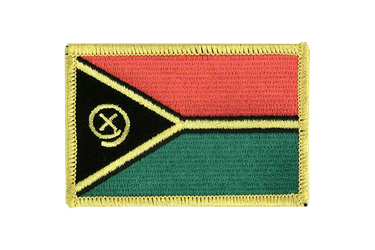 Aufnäher mit Vanuatu Flagge
