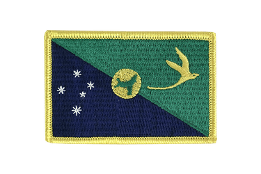 Aufnäher mit Weihnachtsinsel Christmas Island Flagge