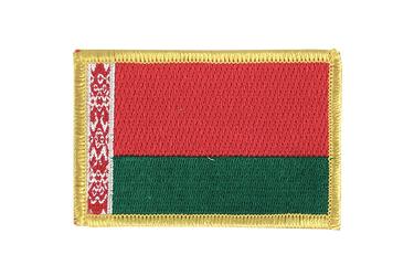 Weißrussland Aufnäher 6 x 8 cm