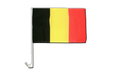 Autofahne Belgien - 30 x 40 cm