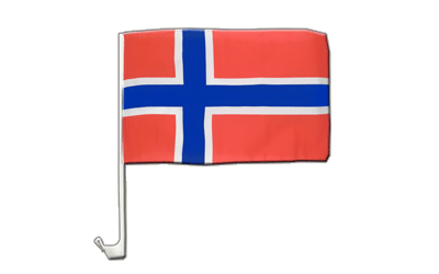 Norvège Drapeau pour voiture 30 x 40 cm