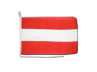 Austria Boat Flag 12x16"