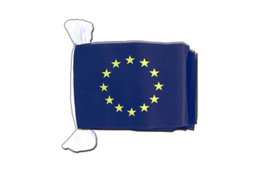 Europäische Union EU Fahnenkette 15 x 22 cm