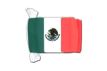 Flag Bunting Mexico - 6x9", 9 m