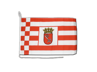 Bootsflagge Bremen - 30 x 40 cm