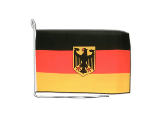 Bootsflagge Deutschland Dienstflagge - 30 x 40 cm