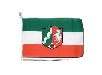 Nordrhein Westfalen Bootsflagge 30 x 40 cm