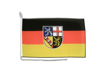 Saarland Bootsflagge 30 x 40 cm