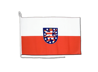 Thüringen Bootsflagge 30 x 40 cm