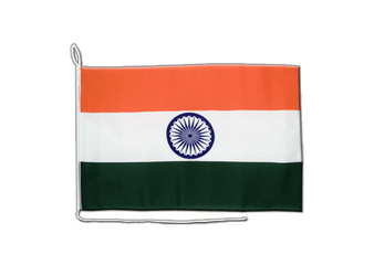 India Boat Flag 12x16"