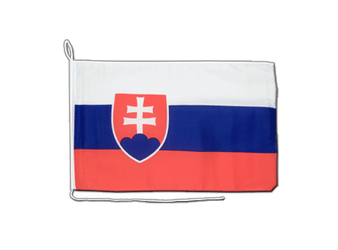Slowakei Bootsflagge 30 x 40 cm
