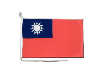 Taiwan Boat Flag 12x16"
