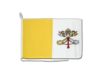 Vatikan Bootsflagge 30 x 40 cm