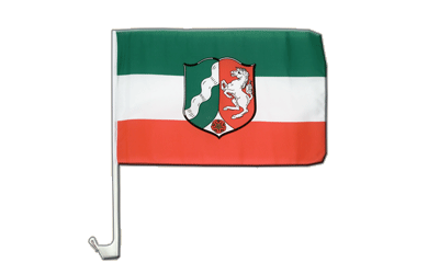 North Rhine-Westphalia - Car Flag 12x16"