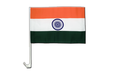 India Car Flag 12x16"