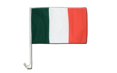 Italy Car Flag 12x16"