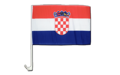 Kroatien Autofahne 30 x 40 cm