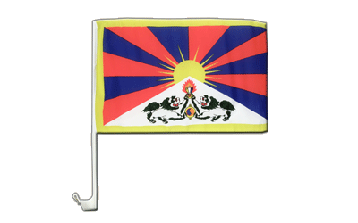 Tibet Car Flag 12x16"