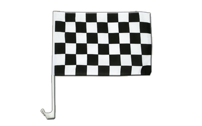 Autofahne Zielflagge - 30 x 40 cm