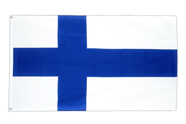 Finlande Grand drapeau 150 x 250 cm