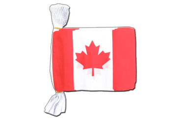 Canada Flag Bunting 6x9", 9 m