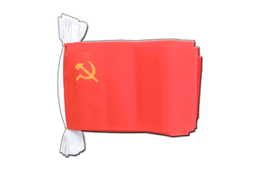 Fahnenkette UDSSR Sowjetunion - 15 x 22 cm