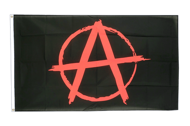 Anarchie Flagge 90 x 150 cm