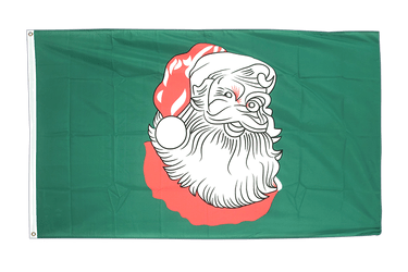 Weihnachtsmann Flagge 90 x 150 cm