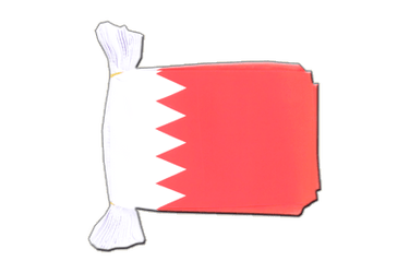 Bahrain Flag Bunting 6x9", 9 m