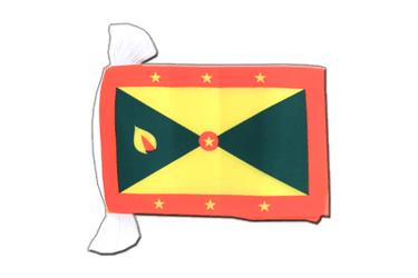 Fahnenkette Grenada - 15 x 22 cm