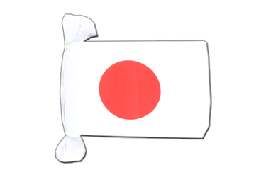 Japan Flag Bunting 6x9", 9 m