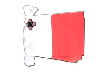 Fahnenkette Malta - 15 x 22 cm