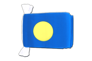 Fahnenkette Palau - 15 x 22 cm