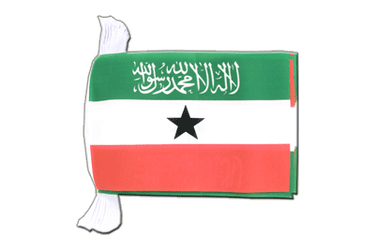 Somaliland Fahnenkette 15 x 22 cm