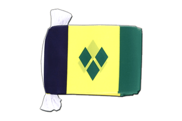 Flag Bunting Saint Vincent and the Grenadines - 6x9", 9 m