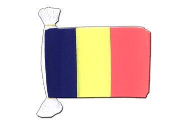Tchad Guirlande fanion 15 x 22 cm