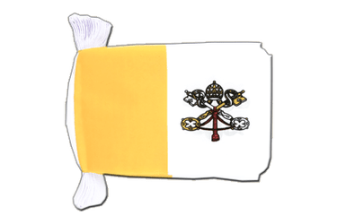 Vatican Guirlande fanion 15 x 22 cm