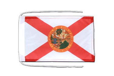 Florida Flag with ropes 8x12"