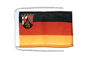 Rhineland-Palatinate Flag with ropes 8x12"