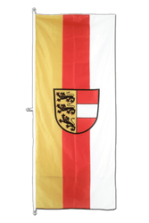 Kärnten Hochformat Flagge - 80 x 200 cm