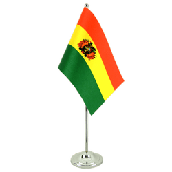 Table Flag Bolivia - 6x9", Satin