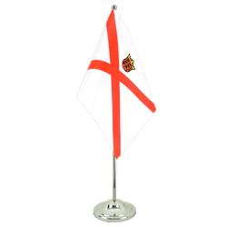 Tischflagge Jersey - 15 x 22 cm Satin