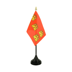 Tischflagge Poitou Charentes - 10 x 15 cm